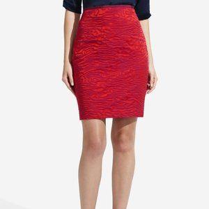 The Limited Jacquard Pencil Skirt, size 14, NWT